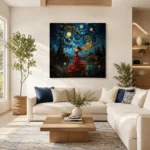 Celestial Symphony Canvas Wall Art
