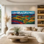 Mosaic Hills Mosaic Canvas Wall Art